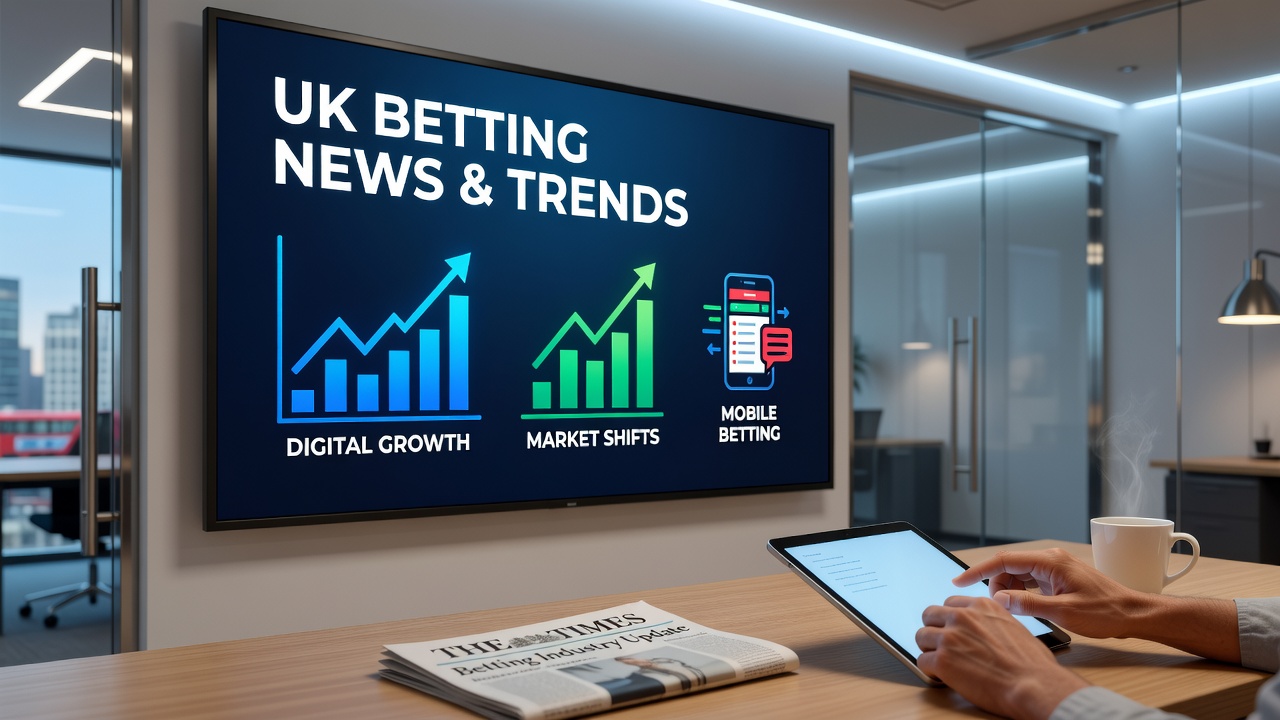 Graph showing upward trend in UK gambling Gross Gambling Yield for Q3 2025, highlighting remote sector growth