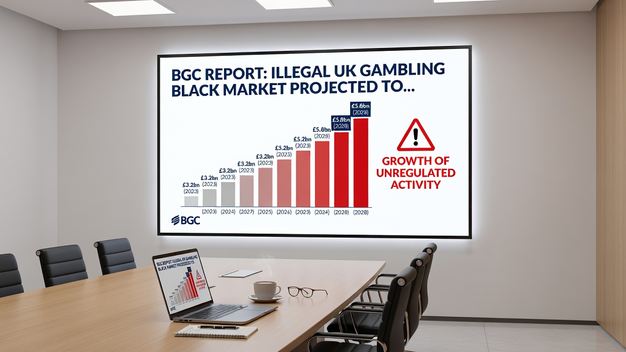 Infographic illustrating stable UK gambling participation rates at 48%, with breakdowns by sector and demographics