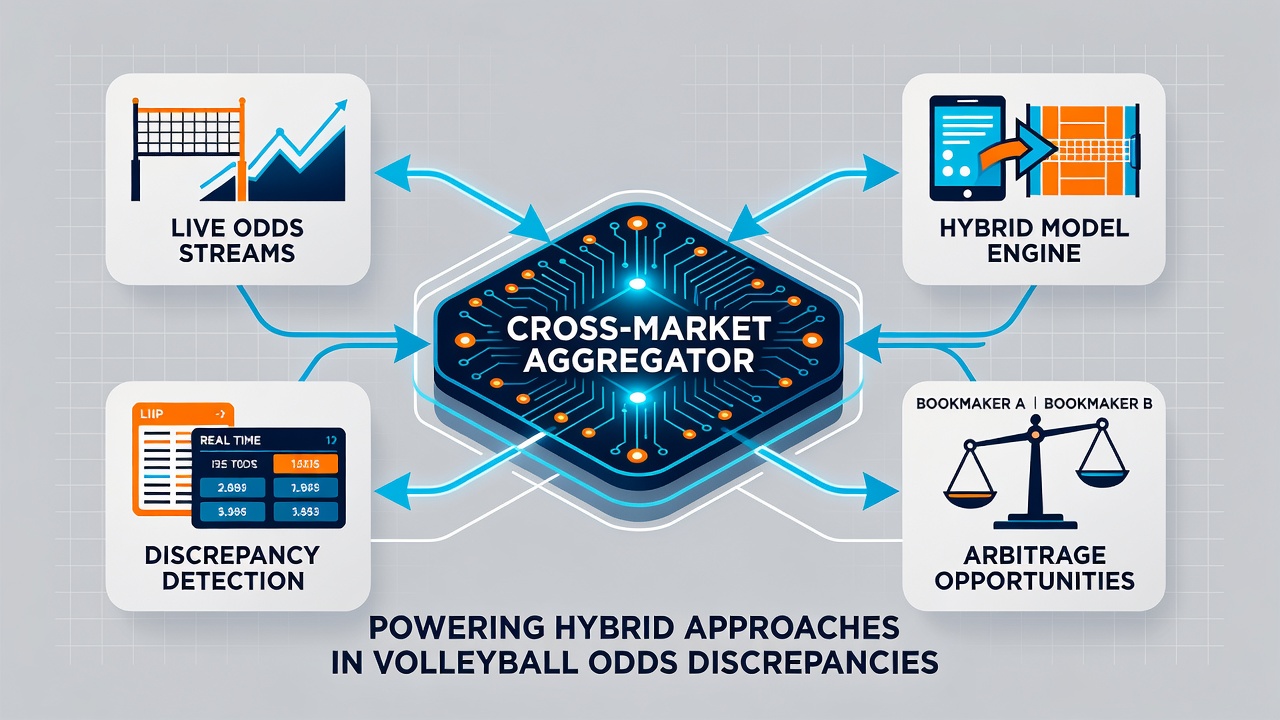 Live volleyball match interface showing real-time odds synchronization across multiple exchanges