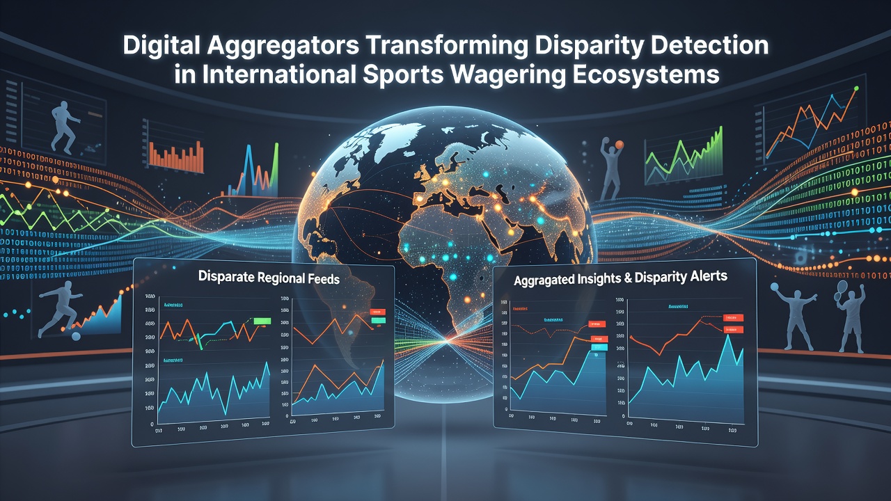 Digital aggregator dashboard displaying real-time odds comparisons across multiple global sports markets